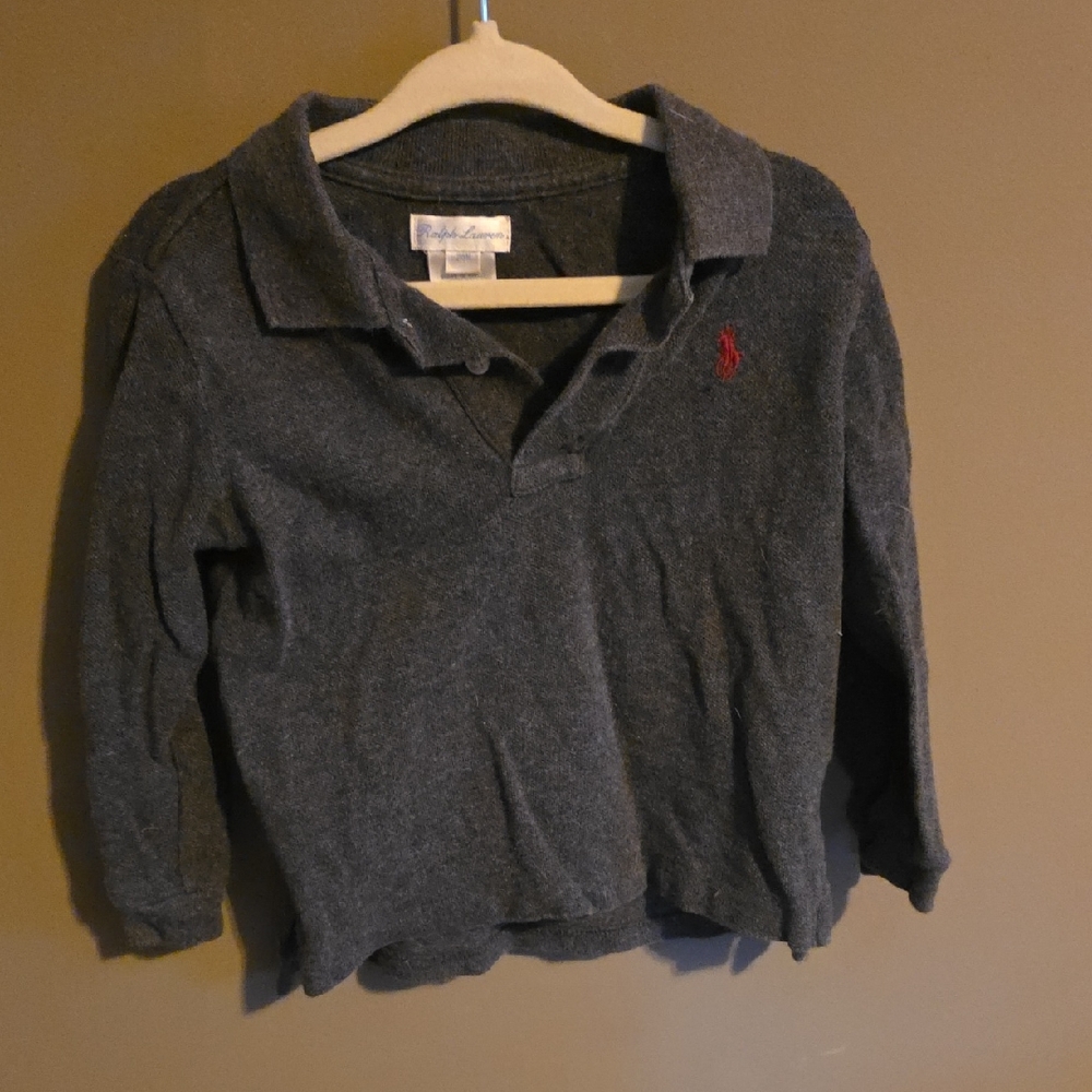 Polo by Ralph Lauren Gray Kids Polo Shirt